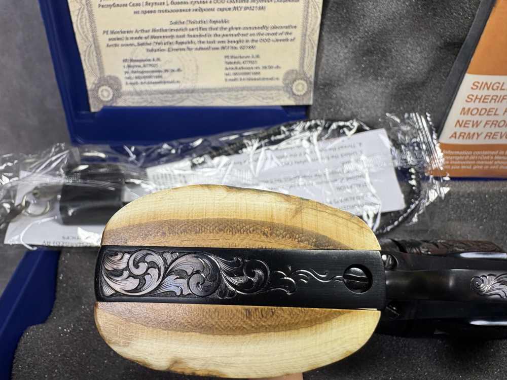 Colt SAA Single Action Army Mammoth Ivory Grips-img-27