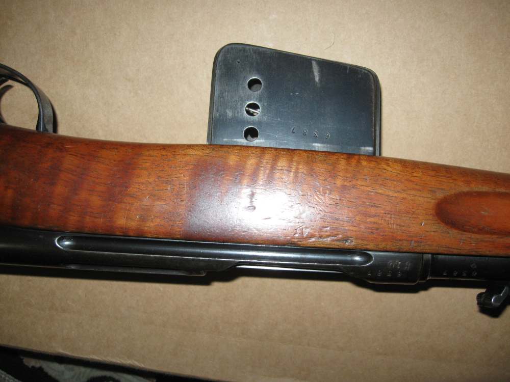 1891 Schmidt Rubin 1889 model P marked Unique Tiger pattern NO IMPORT MARK-img-9