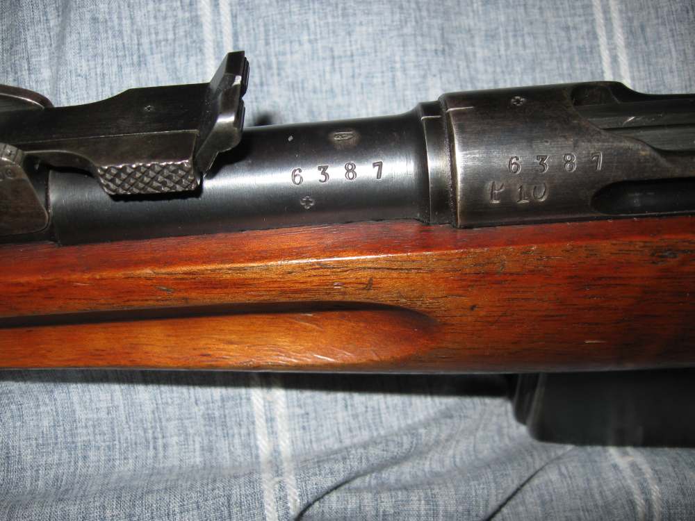 1891 Schmidt Rubin 1889 model P marked Unique Tiger pattern NO IMPORT MARK-img-27
