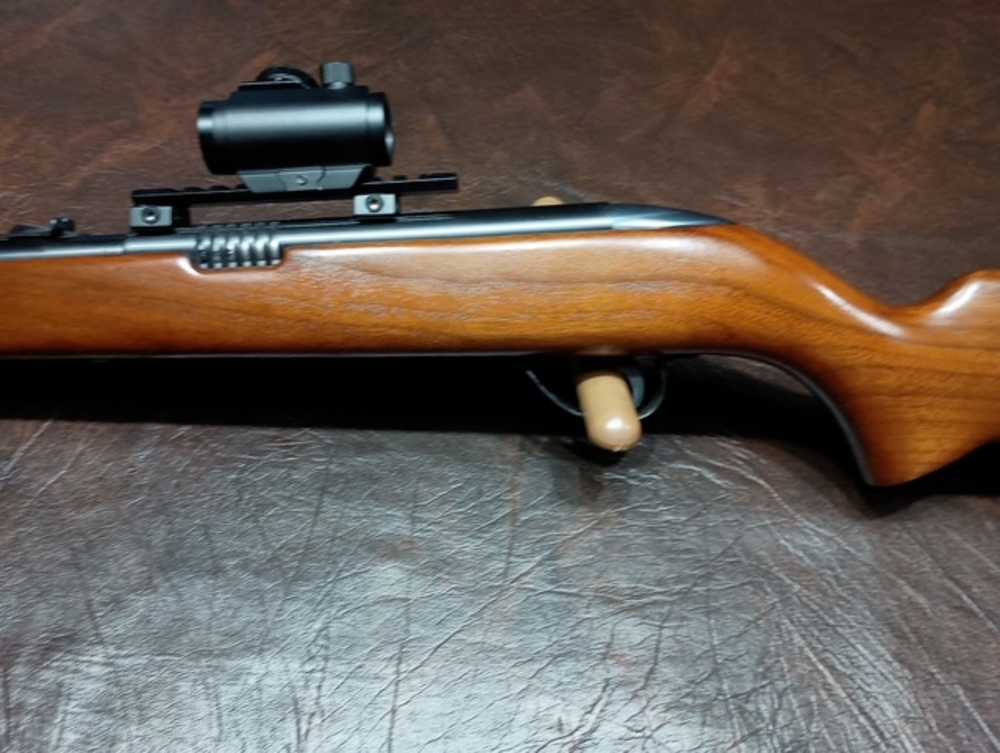 "NICE" JC HIGGINS MODEL 25 SEMI AUTO .22LR W RED DOT  (COLLECTOR)-img-6
