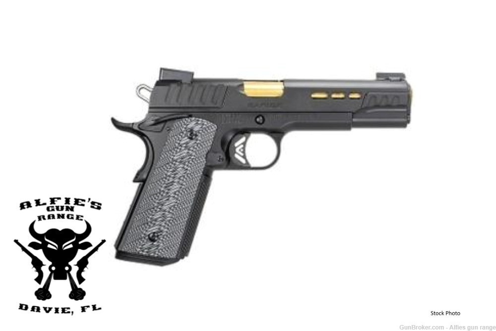 Kimber Rapide 1911.45ACP Black TiN Bbl G10 Grips Night Sights 3000383-img-0