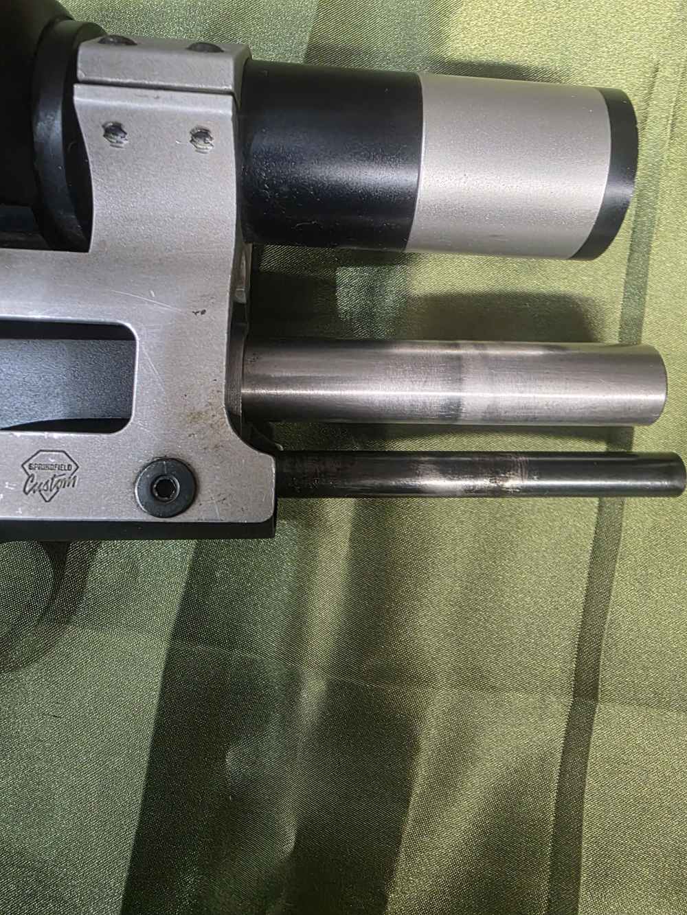 Custom Springfield 1911 A1 45 with custom grips Red Dot-img-6
