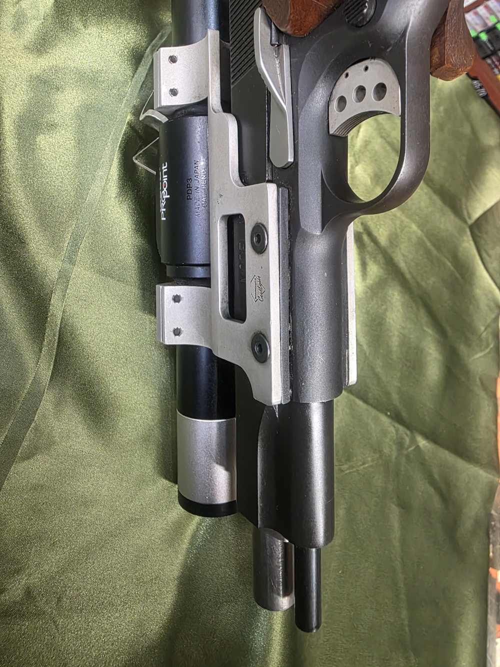 Custom Springfield 1911 A1 45 with custom grips Red Dot-img-16