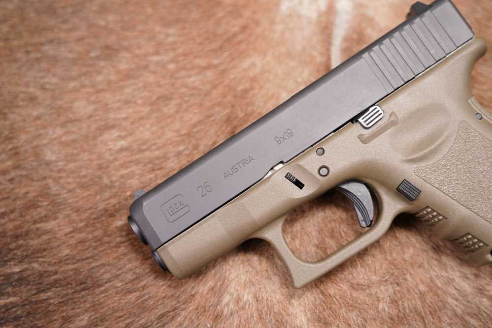 Glock Model 26 Gen 3 G26 OD Green 9mm 3.43" Striker Fired Semi-Auto Pistol-img-3