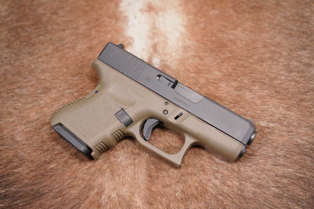 Glock Model 26 Gen 3 G26 OD Green 9mm 3.43" Striker Fired Semi-Auto Pistol-img-1