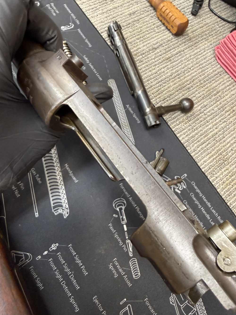Hard Find WWI 1915 98 Gew WWII USGI Bring Back German K98 98K 8MM Waffen -img-22