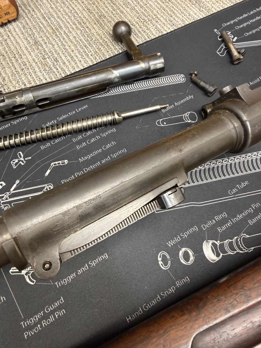 Hard Find WWI 1915 98 Gew WWII USGI Bring Back German K98 98K 8MM Waffen -img-7