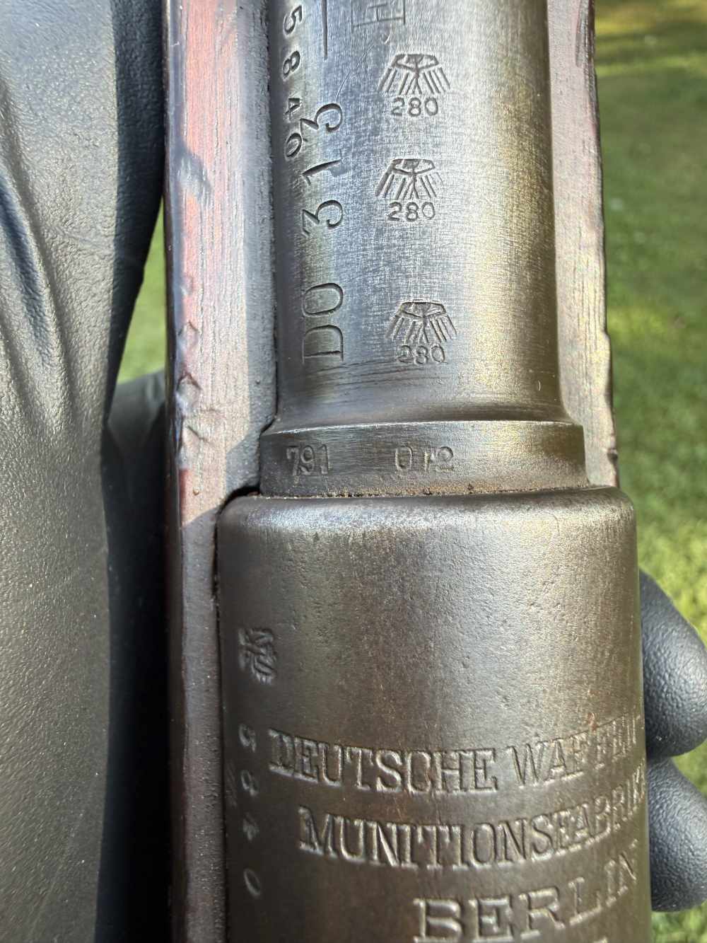 Hard Find WWI 1915 98 Gew WWII USGI Bring Back German K98 98K 8MM Waffen -img-130