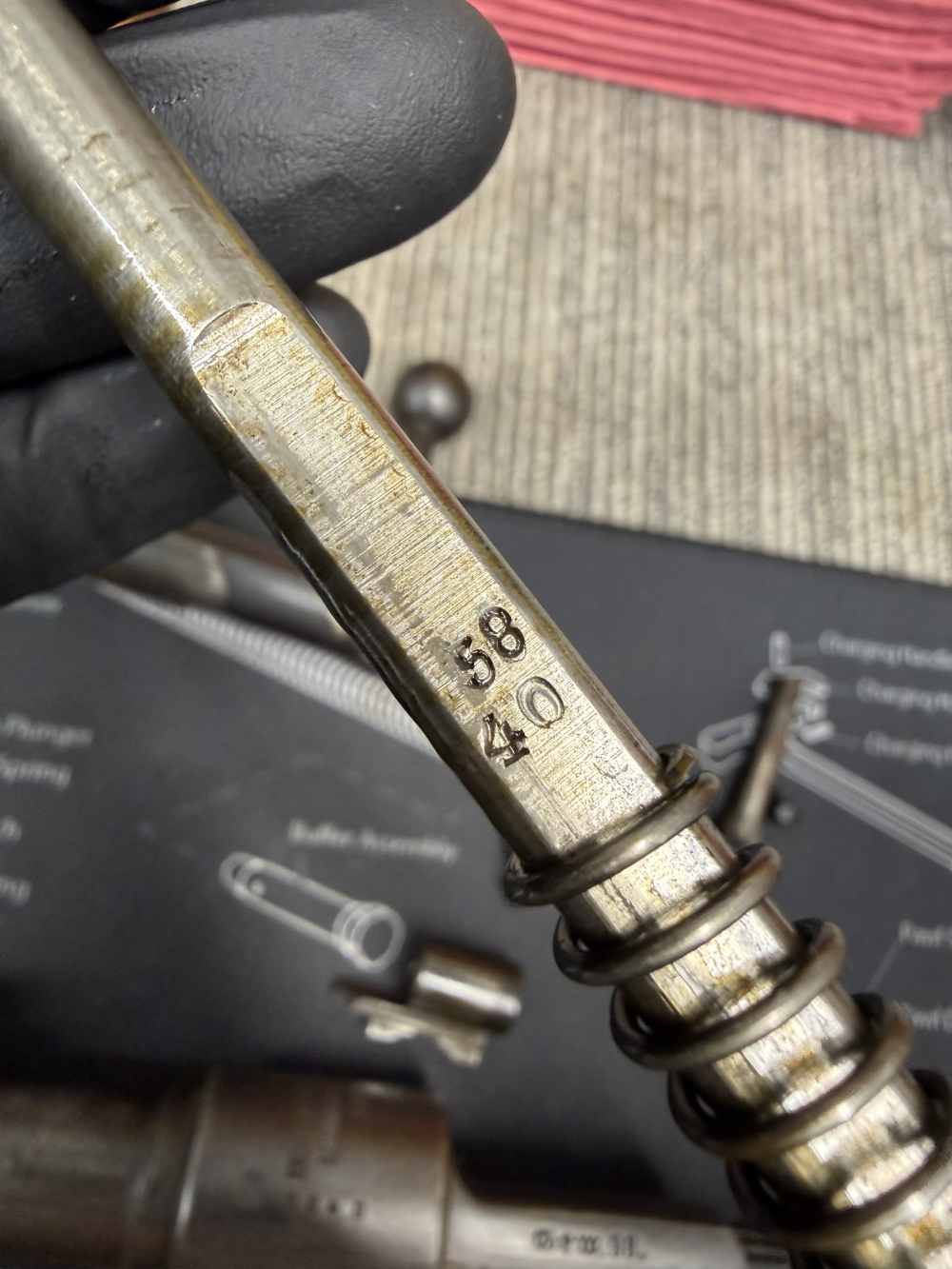 Hard Find WWI 1915 98 Gew WWII USGI Bring Back German K98 98K 8MM Waffen -img-11