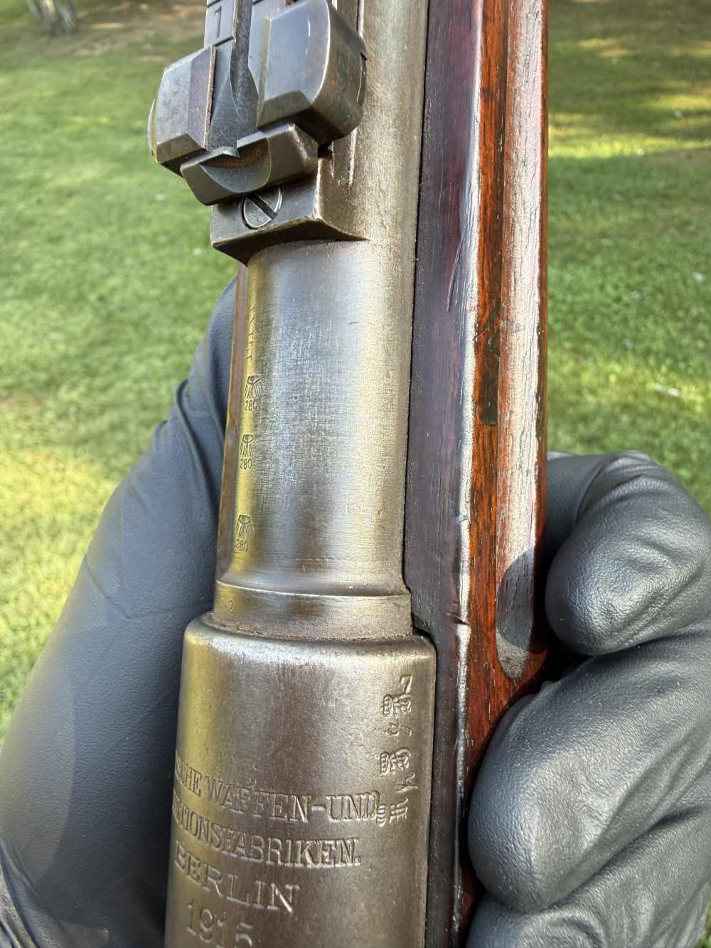 Hard Find WWI 1915 98 Gew WWII USGI Bring Back German K98 98K 8MM Waffen -img-129