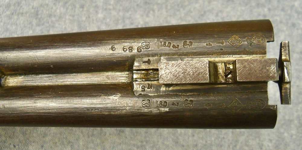 BRIDGE GUN COMPANY DOUBLE BARREL HAMMER TWIST STEEL 32" 12 GA.-img-22