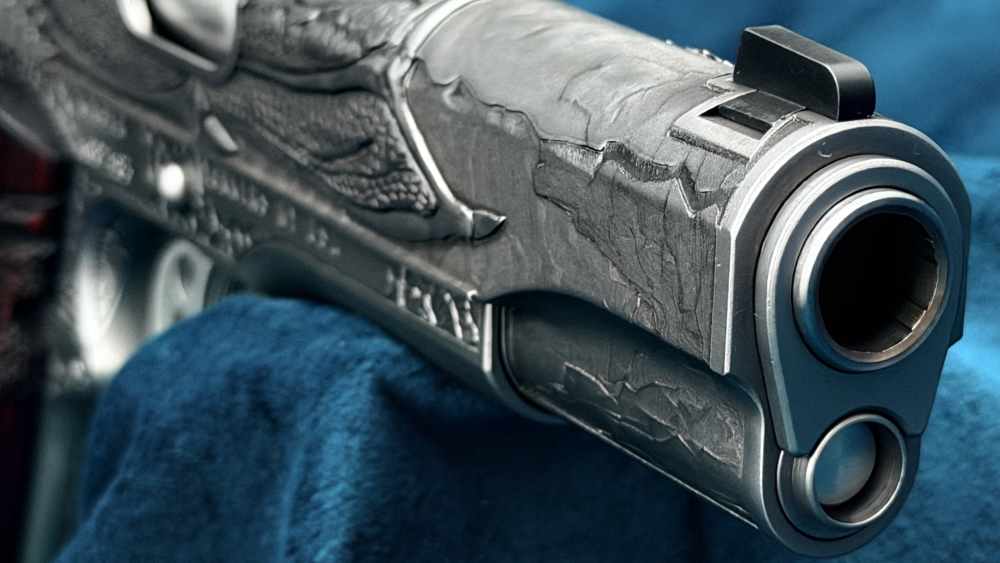 Kimber Altamont AAA Engraved Dragon 1911 1 of 300 45acp 5" SS LAYAWAY-img-20