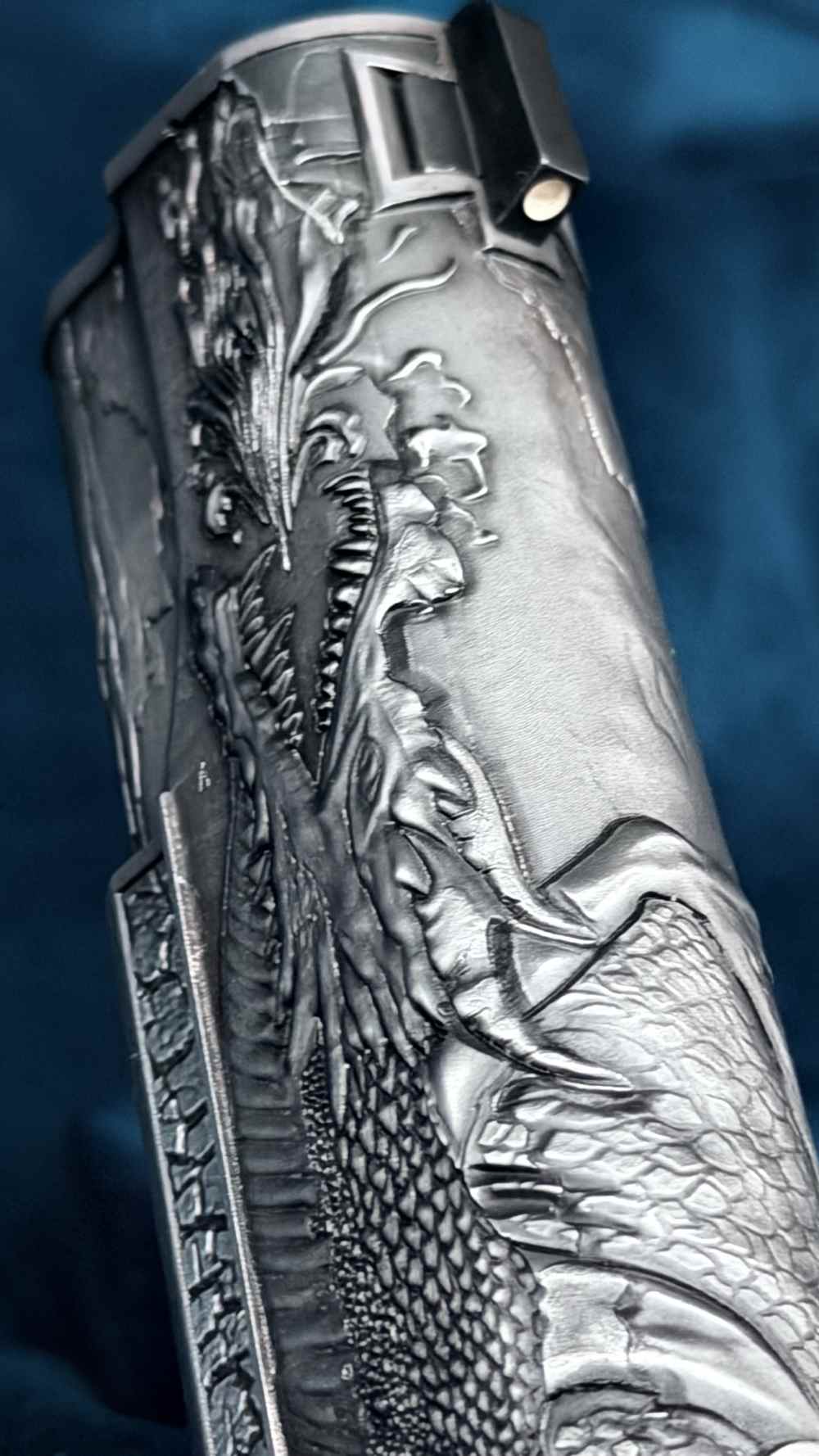 Kimber Altamont AAA Engraved Dragon 1911 1 of 300 45acp 5" SS LAYAWAY-img-32
