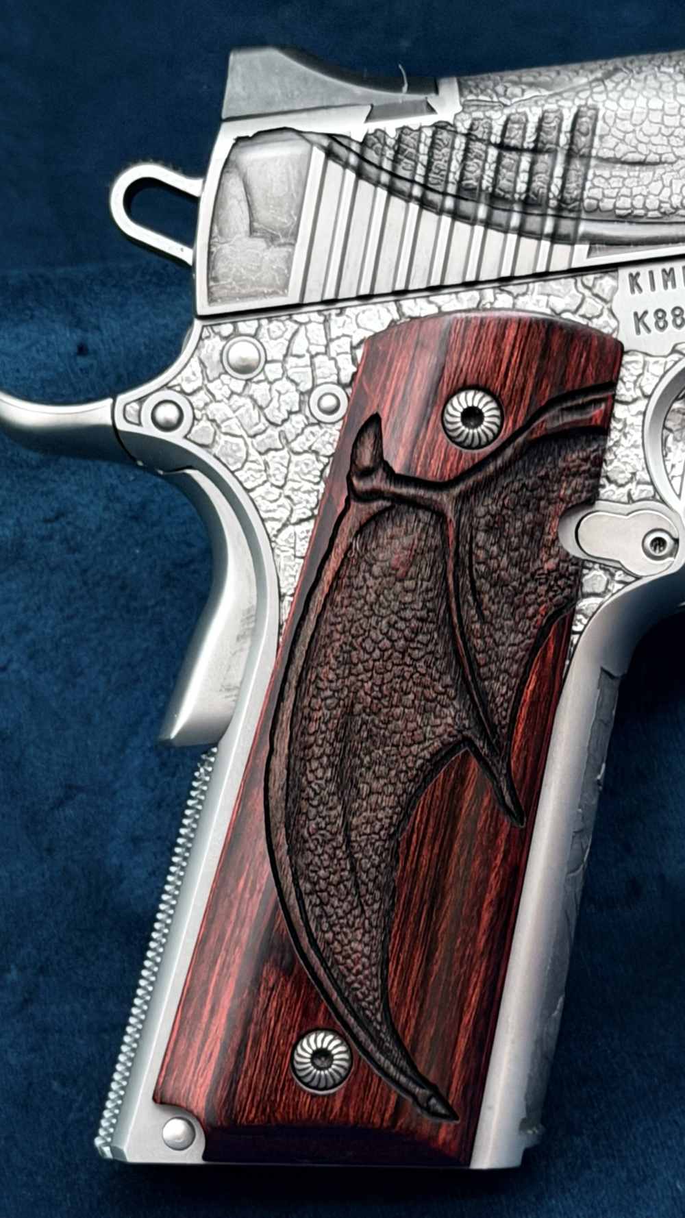 Kimber Altamont AAA Engraved Dragon 1911 1 of 300 45acp 5" SS LAYAWAY-img-17