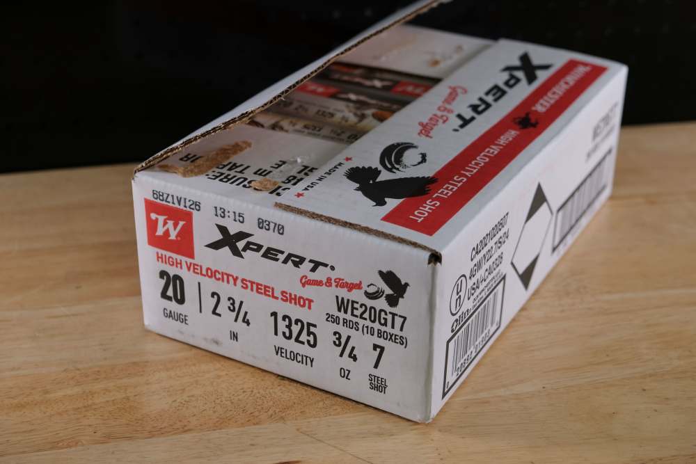 Winchester 20 Gauge Super-X Steel Lead Free WE20GT7 2-3/4" #7 Shot 250RDS-img-1