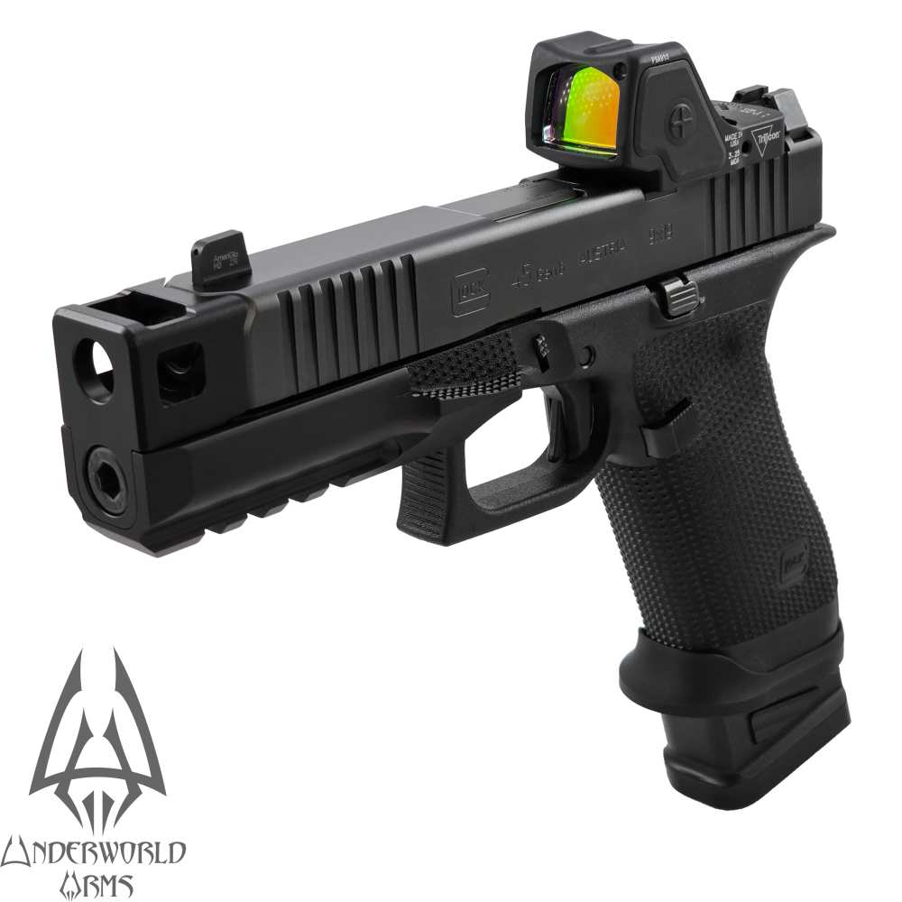  Cerberus Tri PortCompensator Ambi Thumb Rest for Gen 6 Glock 19 and 45 G19-img-1