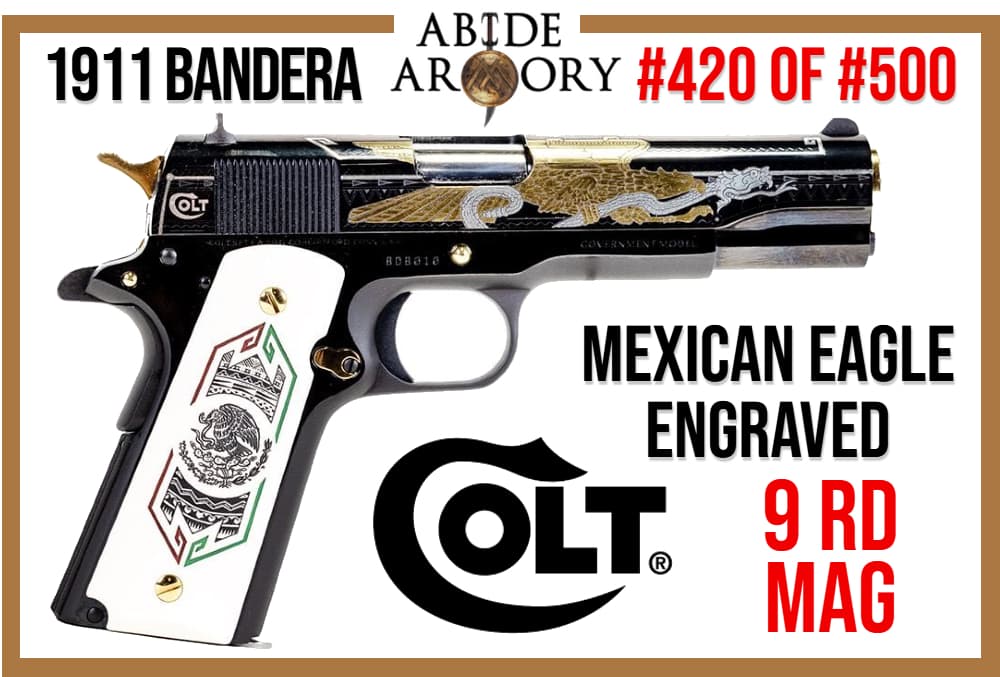 Colt 1911 38 Super Bandera #420-img-0