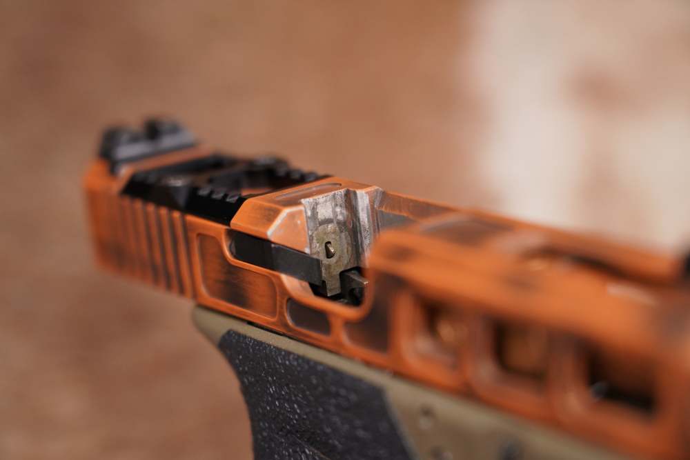 Custom Glock G17 Gen 3 OD Zev Barrel 9mm Optic Ready Striker Fired Pistol-img-18