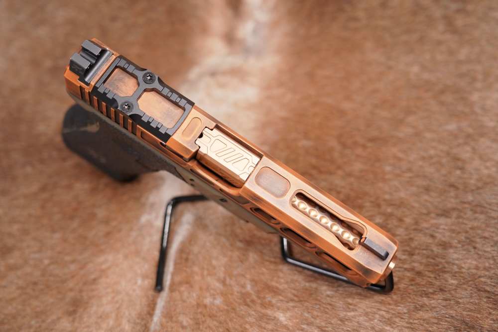 Custom Glock G17 Gen 3 OD Zev Barrel 9mm Optic Ready Striker Fired Pistol-img-9