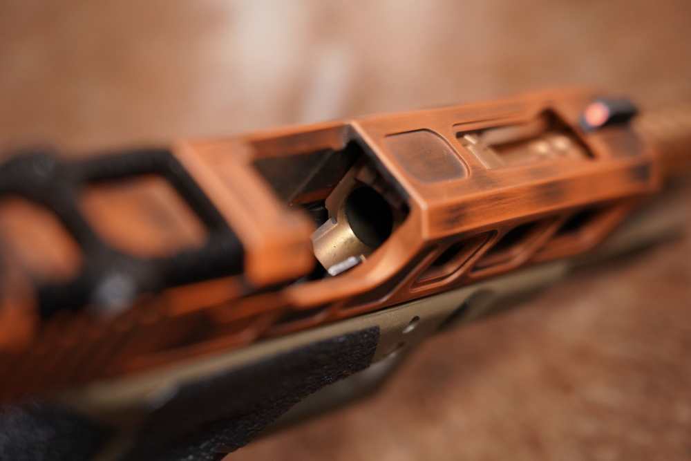 Custom Glock G17 Gen 3 OD Zev Barrel 9mm Optic Ready Striker Fired Pistol-img-17