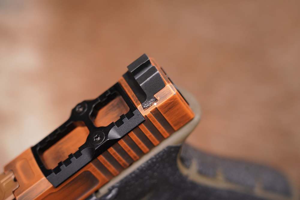 Custom Glock G17 Gen 3 OD Zev Barrel 9mm Optic Ready Striker Fired Pistol-img-8
