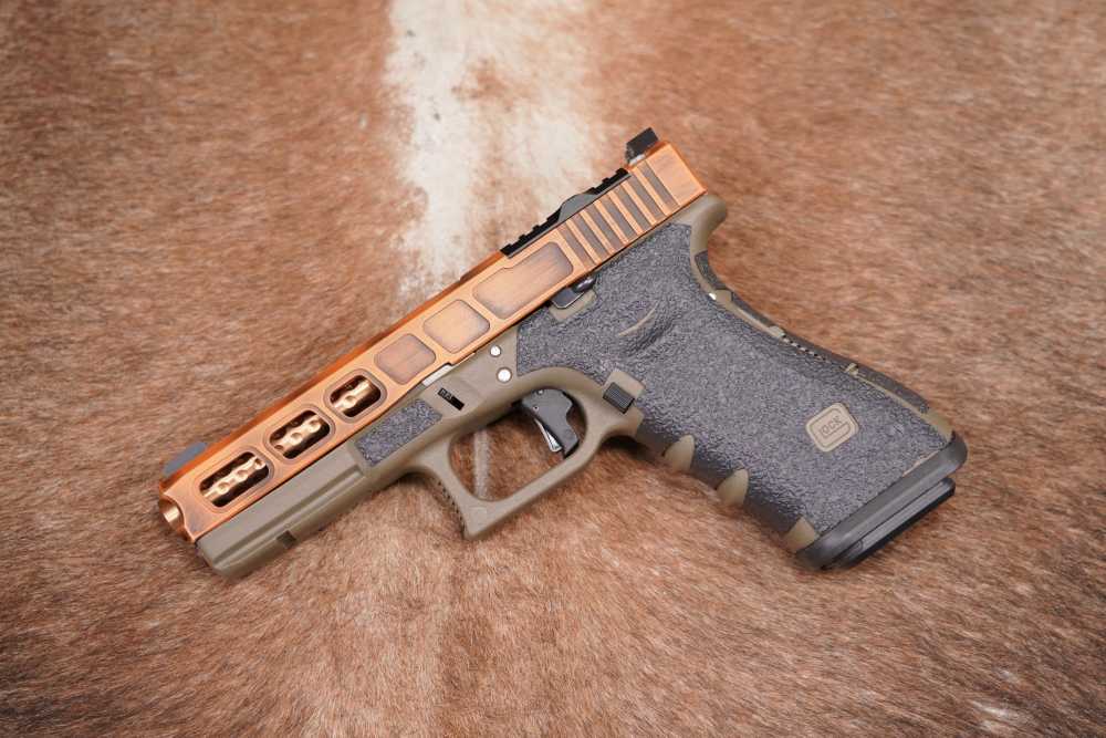 Custom Glock G17 Gen 3 OD Zev Barrel 9mm Optic Ready Striker Fired Pistol-img-2