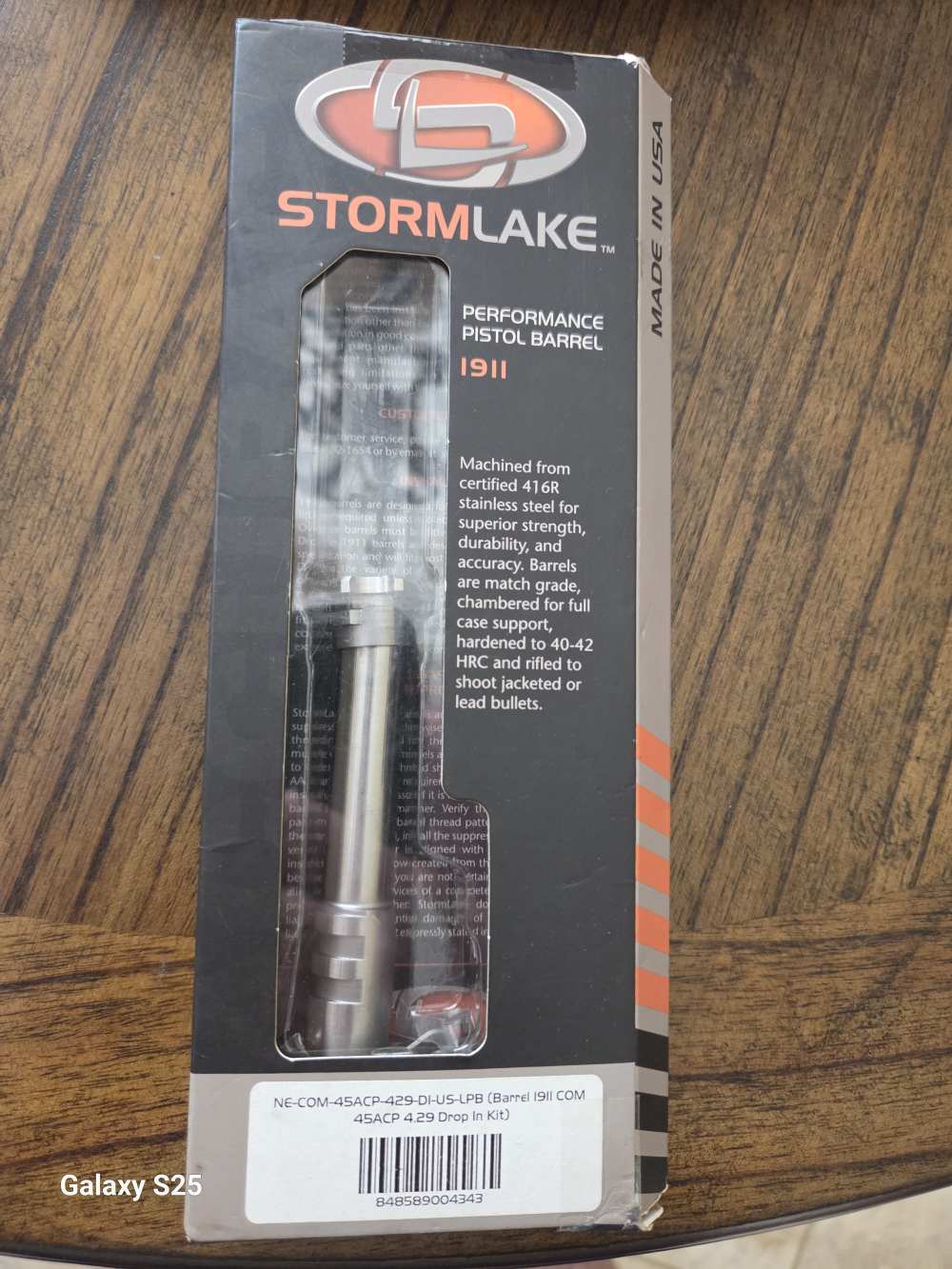 StormLake 1911 45acp 4.25 Commander Barrel-img-0
