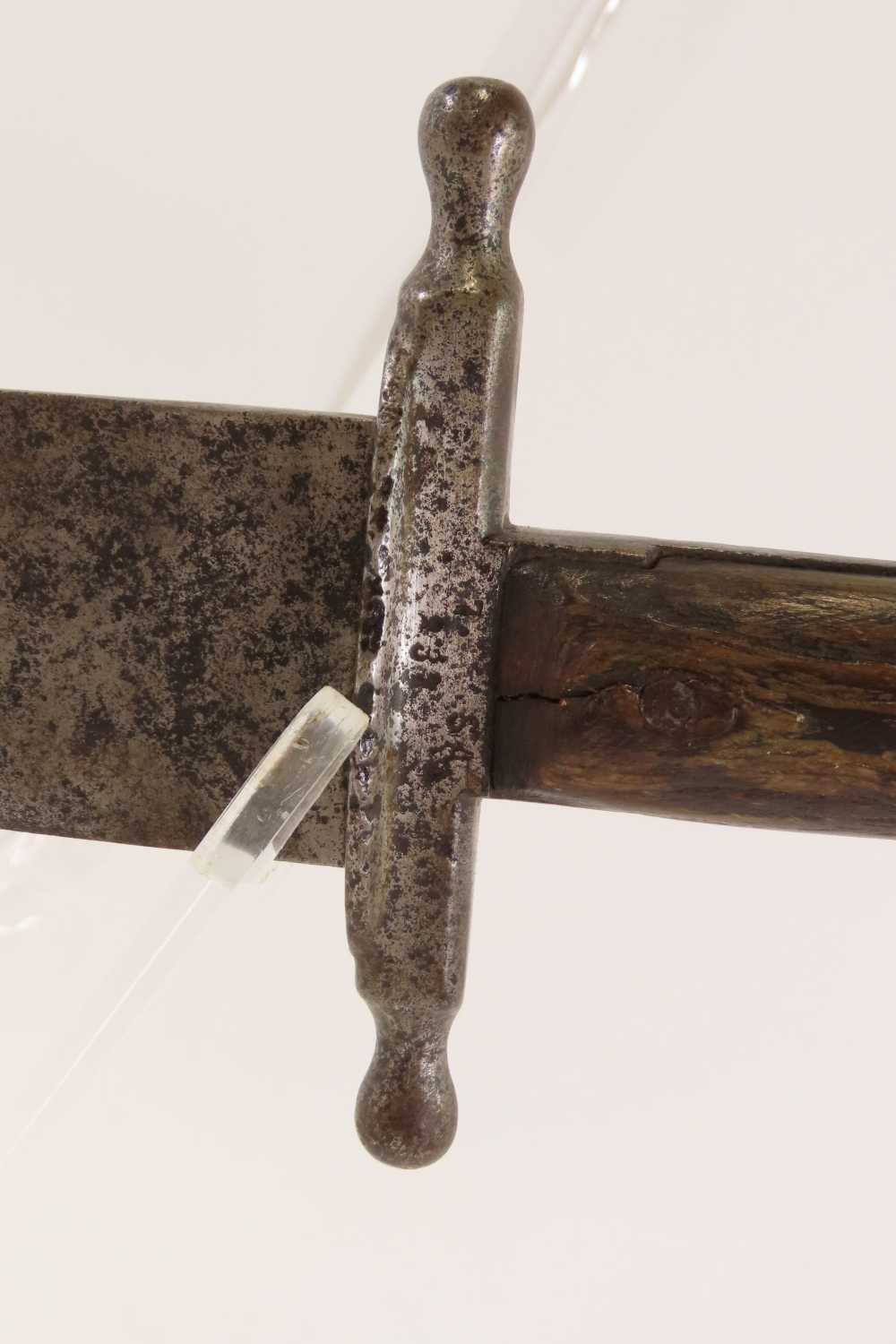 Austro-Hungarian M1853 Falchion Vienna 1878 Short Sword Faschinenmesser-img-3