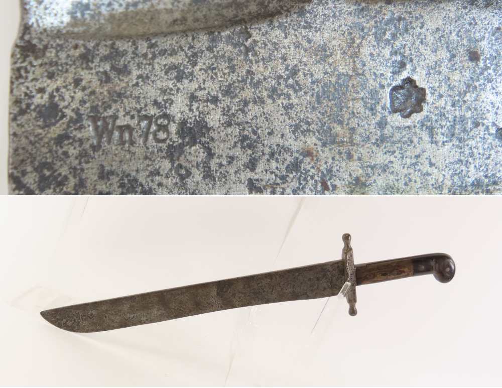 Austro-Hungarian M1853 Falchion Vienna 1878 Short Sword Faschinenmesser-img-0