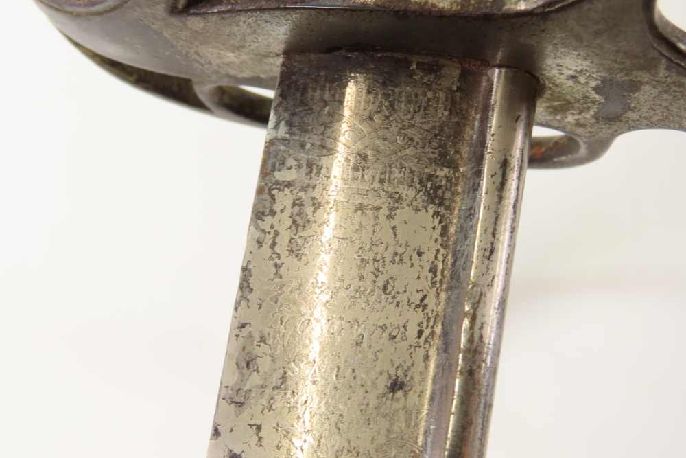 Etched Antique BRITISH Pattern 1821 Light Cavalry Trooper Sword w/Portepee -img-9