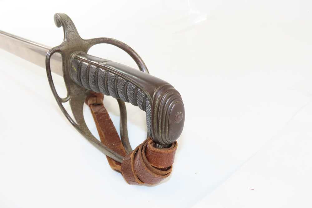Etched Antique BRITISH Pattern 1821 Light Cavalry Trooper Sword w/Portepee -img-11
