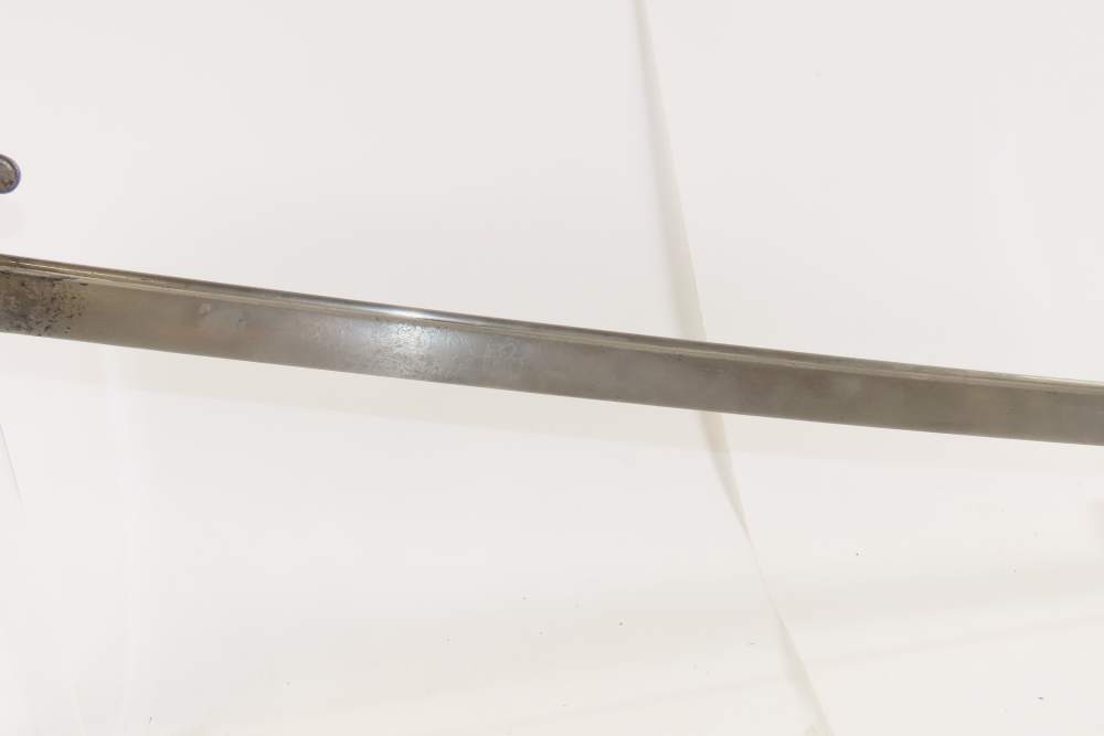 Etched Antique BRITISH Pattern 1821 Light Cavalry Trooper Sword w/Portepee -img-4