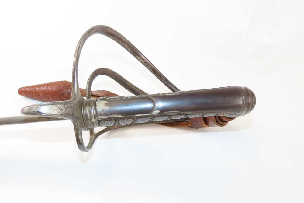 Etched Antique BRITISH Pattern 1821 Light Cavalry Trooper Sword w/Portepee -img-10