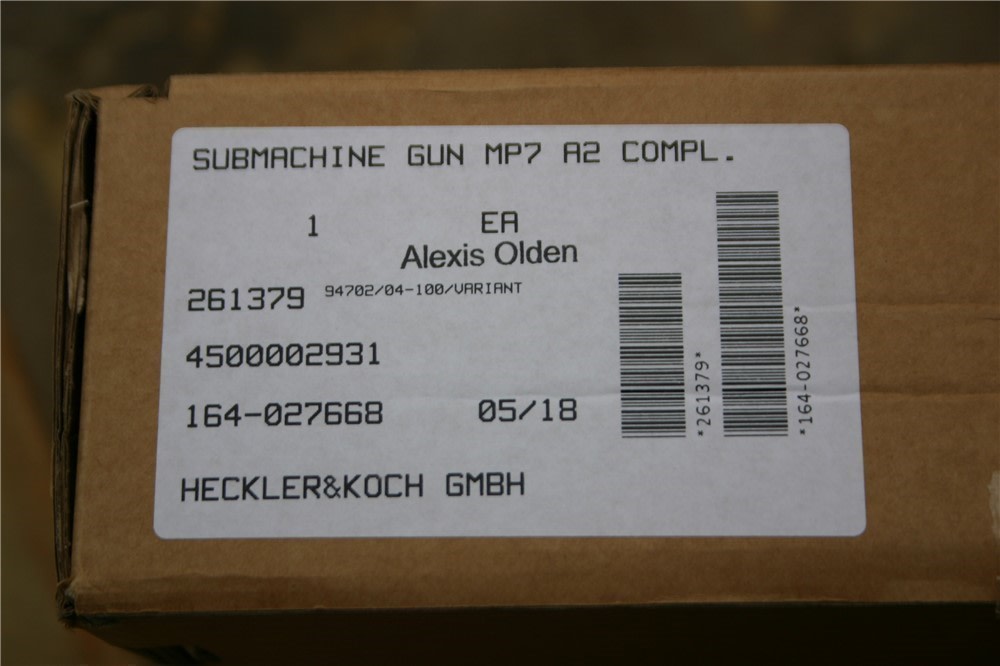 H&K MP7A2 WEAPON SYSTEM-img-0