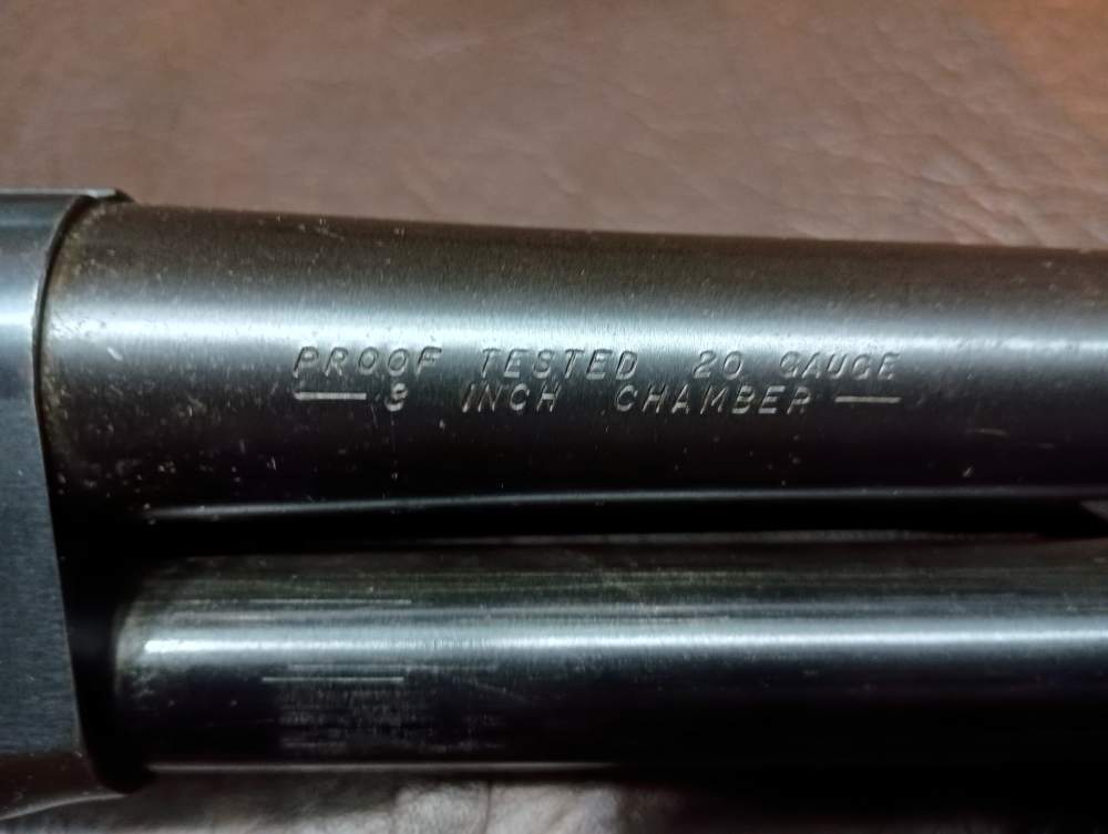 "HARD TO FIND" Springfield MODEL 67F 20 Ga Pump ( GREAT SHAPE )-img-4