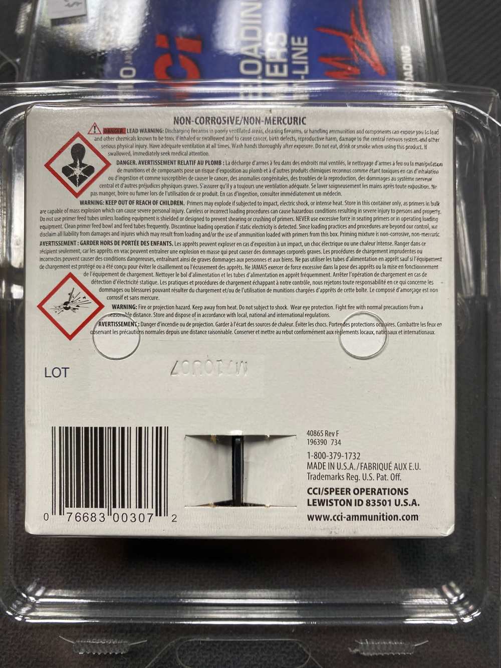 CCI Muzzle Loading 209 In-line primers 100 NIB-img-1