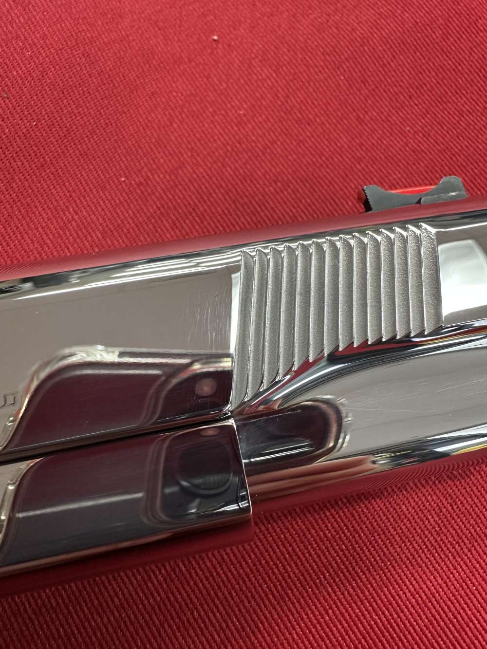 Infinity SVI 1911 High Polish Stainless TiN Gold Barrel - .45 ACP -img-7