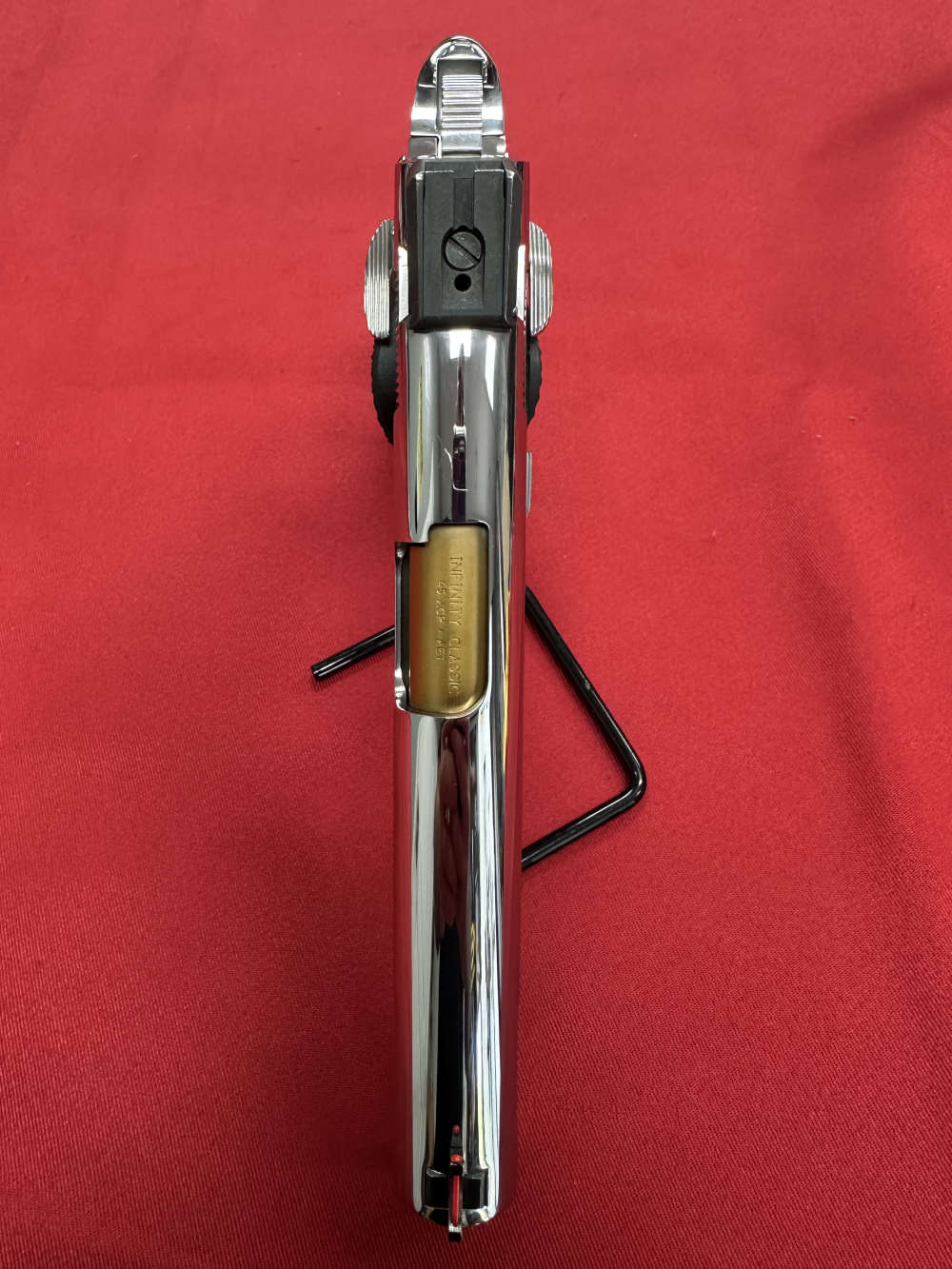 Infinity SVI 1911 High Polish Stainless TiN Gold Barrel - .45 ACP -img-4