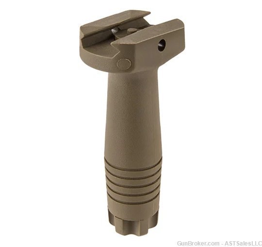 Sabre Tactical Tan Broomstick Verticle Foregrip for Picatinny FREE SHIPPING-img-0