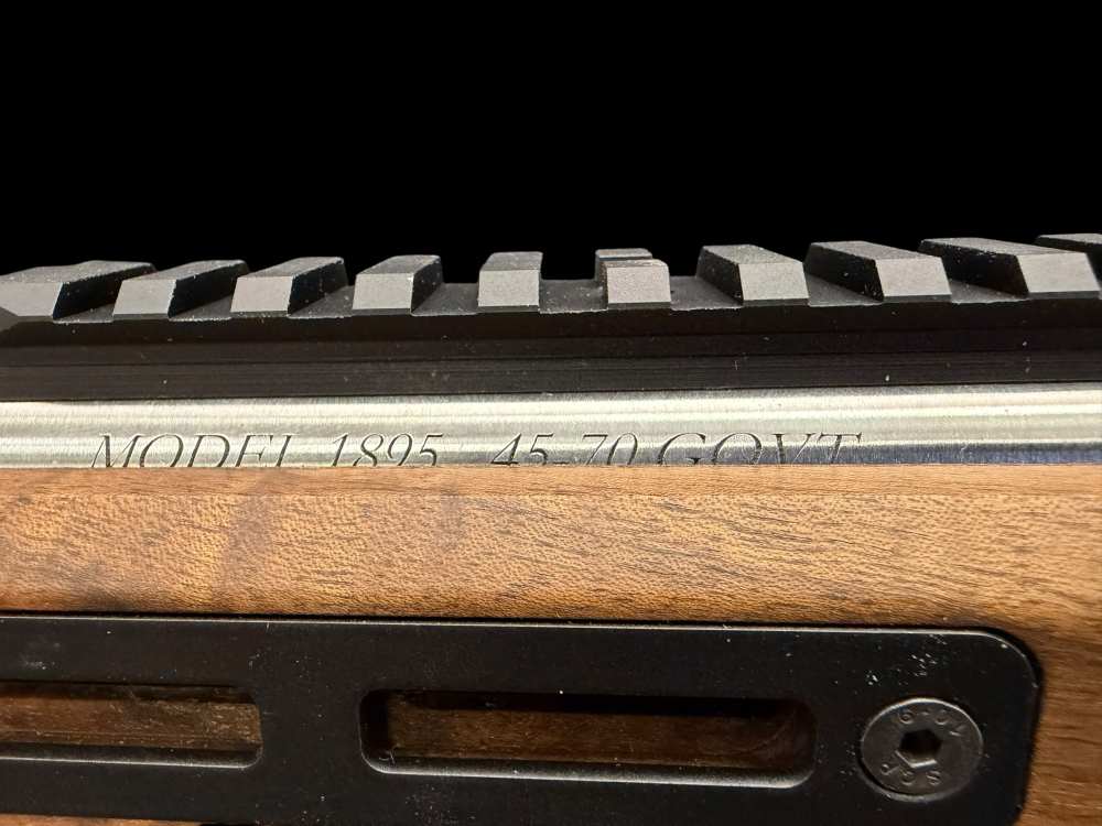 #106 OF 300, FACTORY ENGRAVED, MARLIN 1895 SBL “BLACK DEATH” .45-70 WOOX -img-24