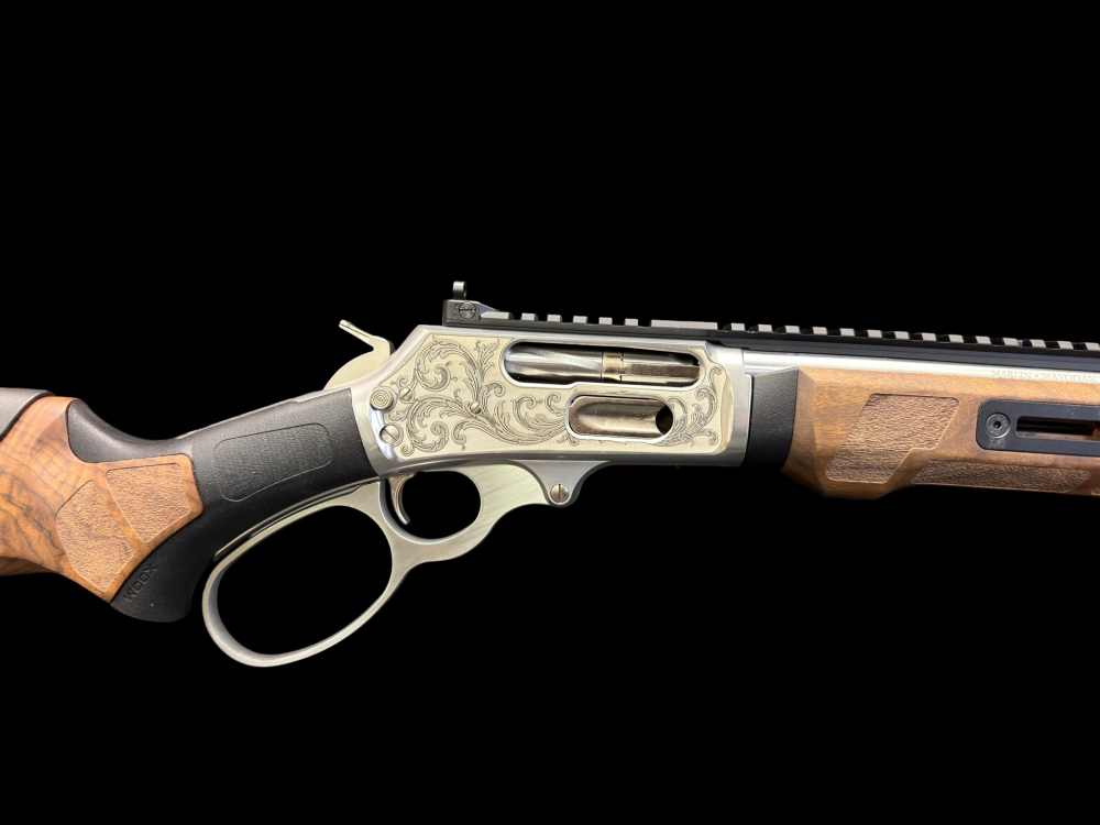 #106 OF 300, FACTORY ENGRAVED, MARLIN 1895 SBL “BLACK DEATH” .45-70 WOOX -img-7