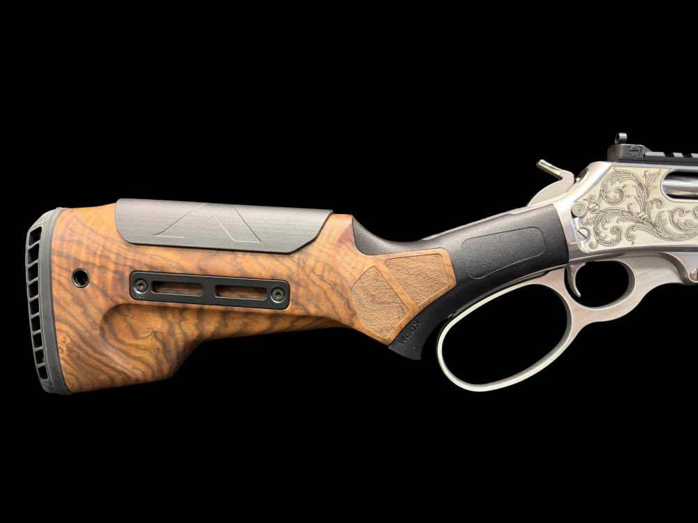 #106 OF 300, FACTORY ENGRAVED, MARLIN 1895 SBL “BLACK DEATH” .45-70 WOOX -img-8