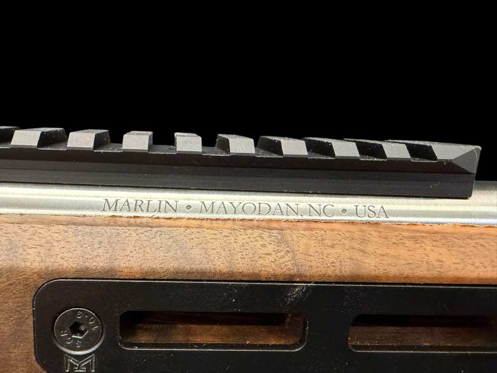#106 OF 300, FACTORY ENGRAVED, MARLIN 1895 SBL “BLACK DEATH” .45-70 WOOX -img-12