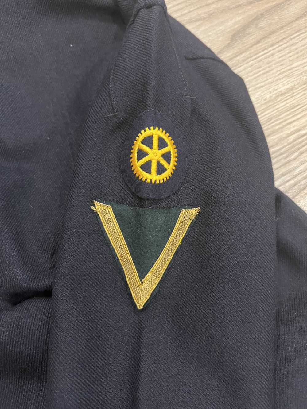 Original WWII German Kriegsmarine Shirt Uniform W/Paper Tag -Near Mint-img-3