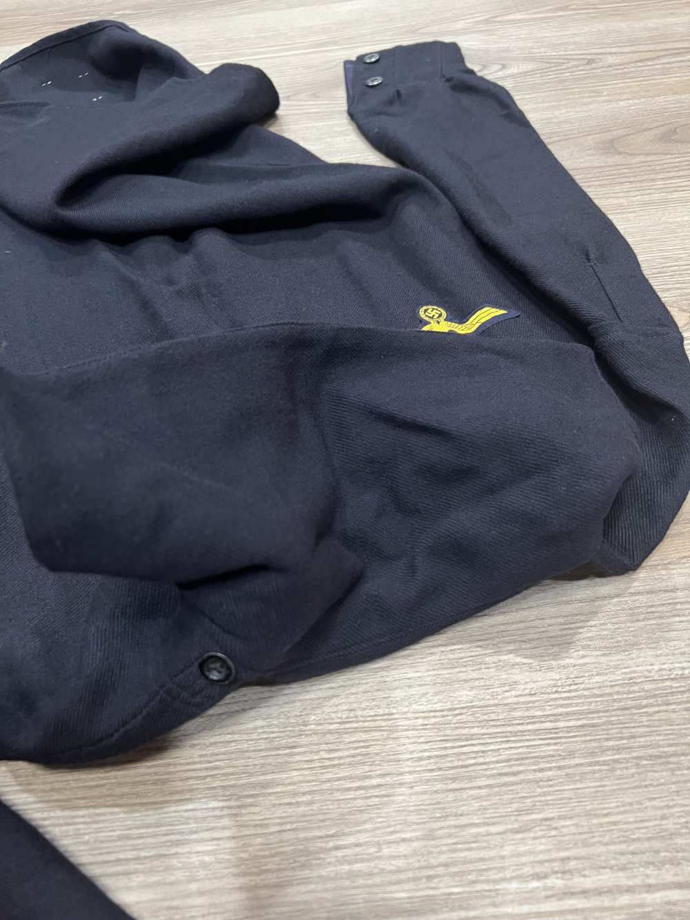 Original WWII German Kriegsmarine Shirt Uniform W/Paper Tag -Near Mint-img-19