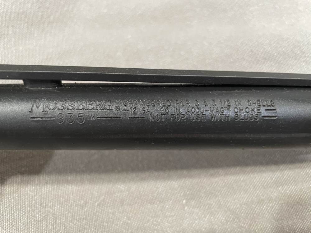 Mossberg 935 Barrel 12 Gauge Accu-Mag 26" Vent Rib Matte Excellent -img-1