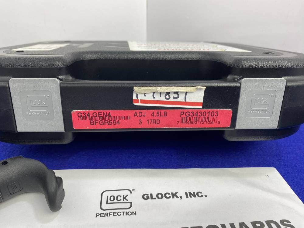 CUSTOM Glock 34 Gen 4 LONGSLIDE 9mm Ported Slide *DESIRABLE SERVICE PISTOL*-img-43