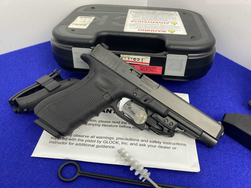 CUSTOM Glock 34 Gen 4 LONGSLIDE 9mm Ported Slide *DESIRABLE SERVICE PISTOL*-img-10