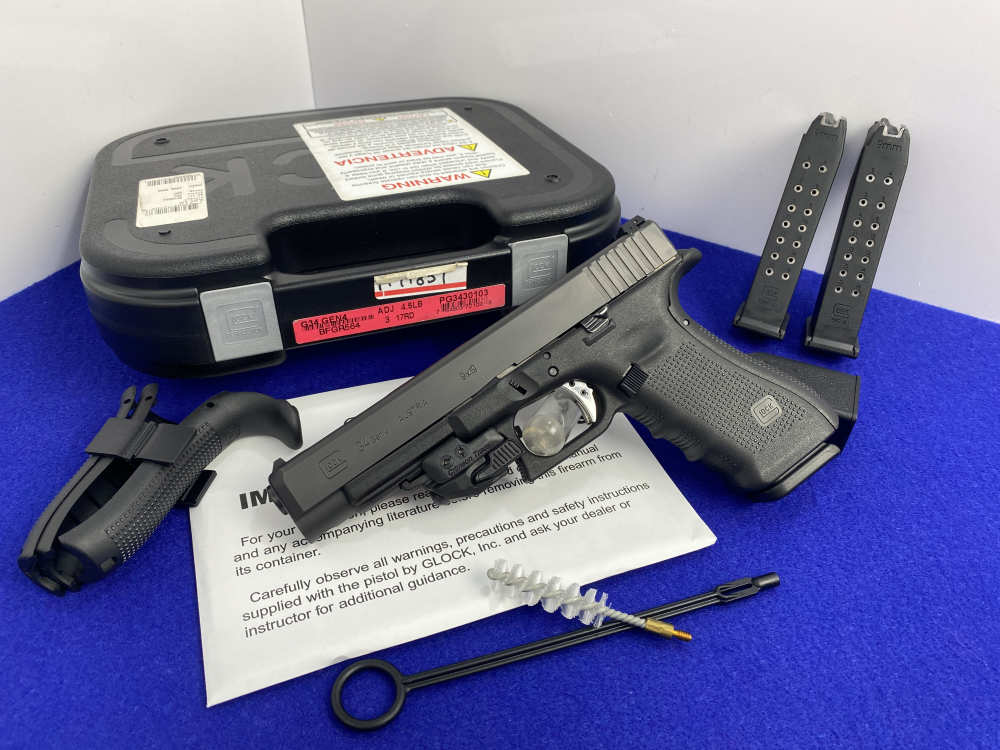 CUSTOM Glock 34 Gen 4 LONGSLIDE 9mm Ported Slide *DESIRABLE SERVICE PISTOL*-img-2