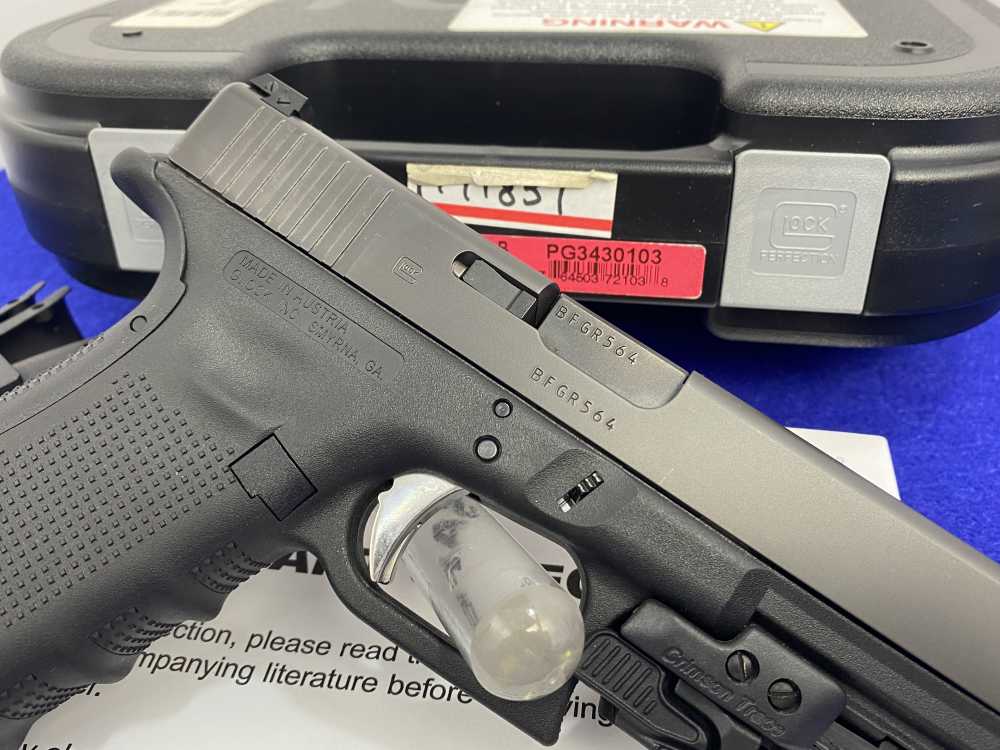 CUSTOM Glock 34 Gen 4 LONGSLIDE 9mm Ported Slide *DESIRABLE SERVICE PISTOL*-img-14